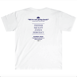 Kamala Harris SHE'S WITH US! T-Shirt - White