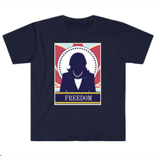 Load image into Gallery viewer, Kamala Harris FREEDOM! T-Shirt - Navy Blue
